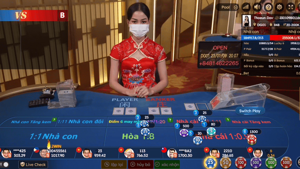 Cách chơi baccarat dễ thắng là quan sát có cầu bệt và tham gia 