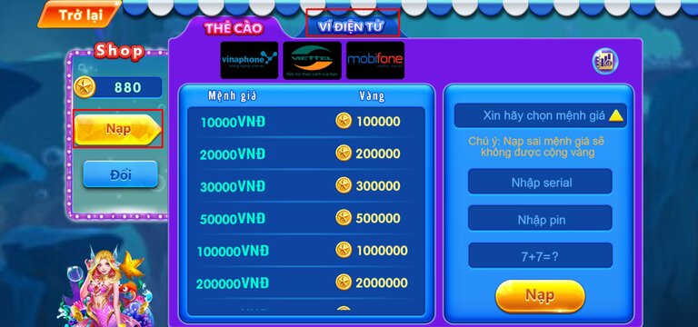 Sảnh game Sơ Cấp dành cho hầu hết mọi người chơi tại bắn cá h5